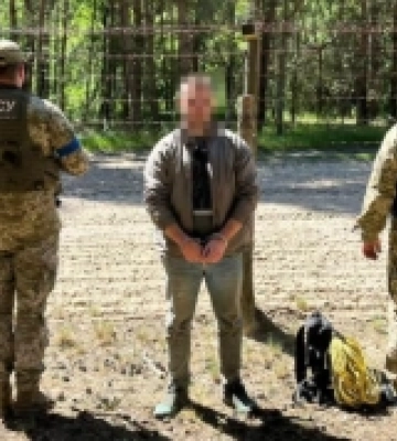 На Володимирщині затримали киянина, який хотів нелегально потрапити до Польщі