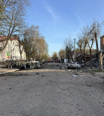 рашисти атакували Білопілля КАБами