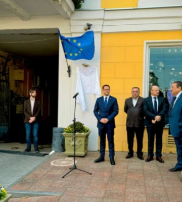 В Одесі відкрили вказівник &quot;Європейська, 1&quot;, – ФОТО