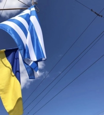 У Хмельницькому замайоріли прапори країн ЄС