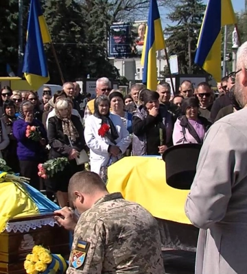 На Рівненщині попрощалися із трьома військовими
