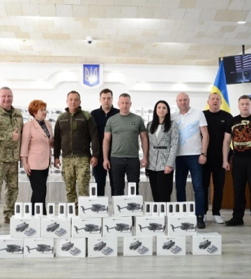 Близько сотні дронів від Рівного відправилися на передову