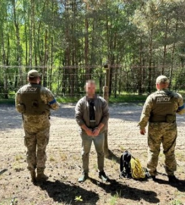 Прикордонники затримали жителя Київщини, який спробував нелегально дістатися до Польщі
