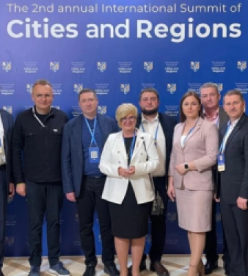 Делегація Львівщини взяла участь у  Міжнародному Саміті міст та регіонів