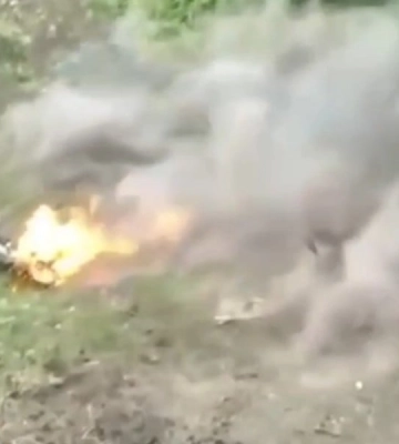 Шість мотоциклів ворога знищили українські дрони на Бахмутському напрямку