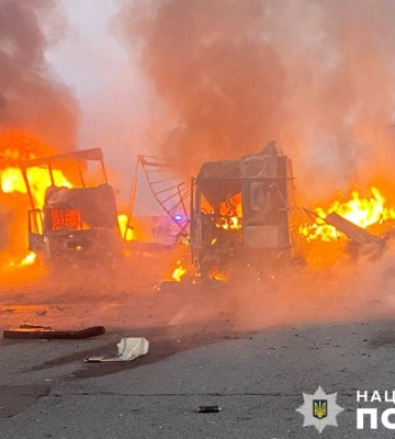Смертельна ДТП із пожежею на Житомирщині: поліція розпочала кримінальне провадження (ФОТО)