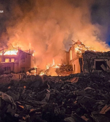 Удар рф по Харкову: ворог, попередньо, поцілив із С-400. Показали наслідки