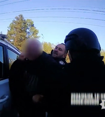 В Броварах задержан мужчина, бросавшийся на полицейских с оружием