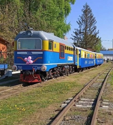 Завтра відкриває сезон дитяча залізниця у Рівному