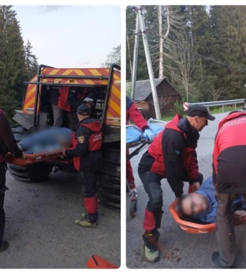 У Ворохті рятувальники звели з полонини туриста, який травмував ногу