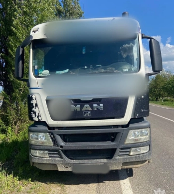 Патрульні поліцейські виявили водія, який перевозив андезит, із невідповідностями у документах