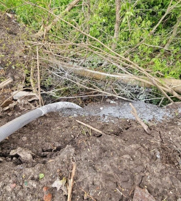 На Черкащині легковик вилетів у кювет: водієві відверто пощастило. ФОТО