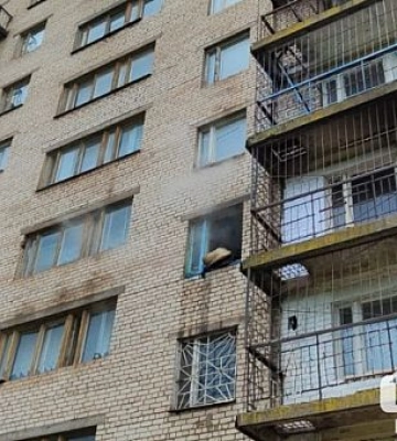 В Покровском районе Кривого Рога горела квартира