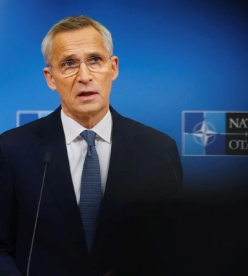 Генсек НАТО Столтенберг прибув з неоголошеним візитом до Києва, зустрівся із Зеленським