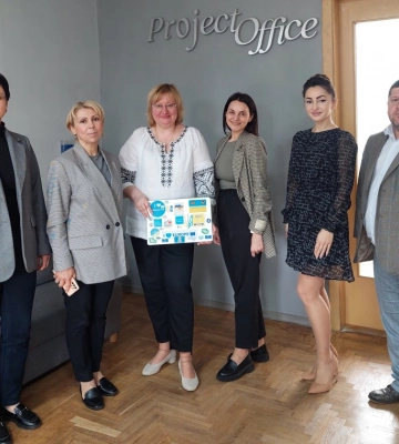 В УжНУ відбулася зустріч з координаторкою Національного Офісу Еразмус+ в Україні Світланою Шитіковою