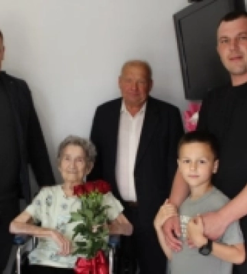 Ювілей 90 років святкує Худанич Ганна Юріївна з Іршави