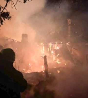 Вночі в Одесі сталася пожежа в багатоквартирному будинку