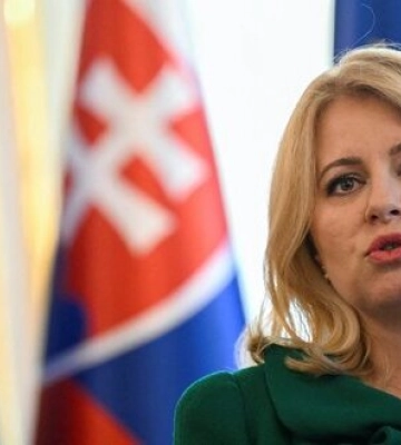 До України з візитом прибула президентка Словаччини Чапутова