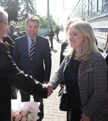 До Києва з візитом прибула президентка Словаччини