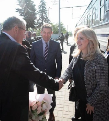 Президентка Словаччини Чапутова прибула до Києва з прощальним візитом. Анонсувала хороші новини про допомогу