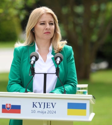 &quot;Везу хороші новини про допомогу&quot;: до Києва приїхала президентка Словаччини Чапутова