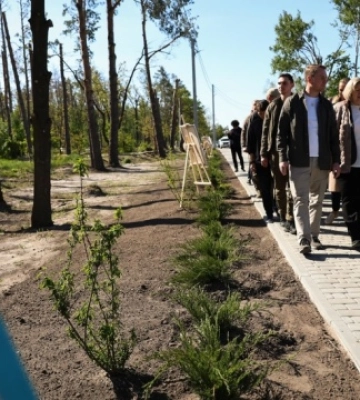 Президентка Словаччини відвідала Мощун Президентка Словаччини відвідала Мощун