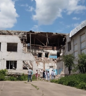 Михайло-Коцюбинський ліцей на Чернігівщині відбудують за кошти United24