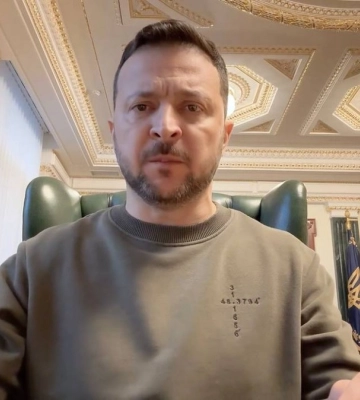 Звернення Володимира Зеленського наприкінці 807-го дня війни