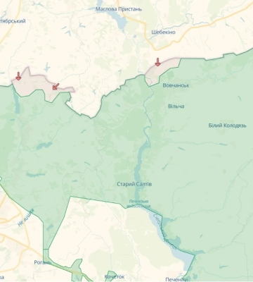 Генштаб ЗСУ повідомив де йдуть бої на Харківщині