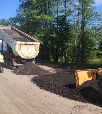 На Волині ремонтують 30-кілометрову ділянку дороги, що немає твердого покриття