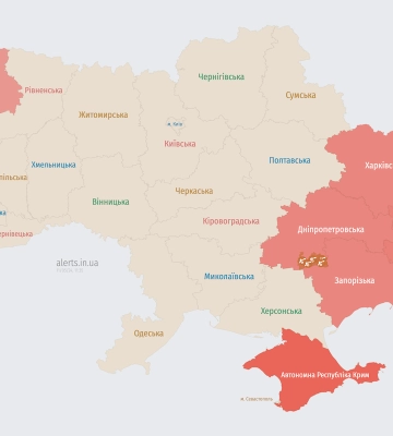 На Львівщині закінчили повітряну тривогу, оголошену через загрозу балістичних ракет