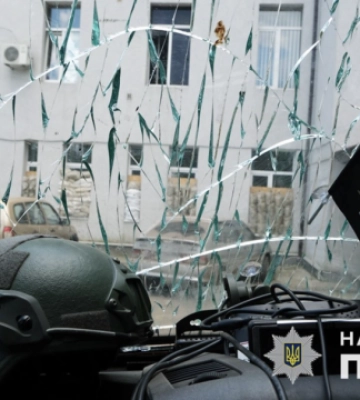 В Донецкой области полицейские попали под обстрел