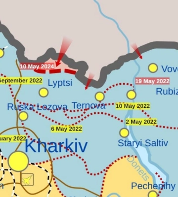 Синегубов об обстрелах за сутки: ударов по Харькову не было, погибшие, раненые