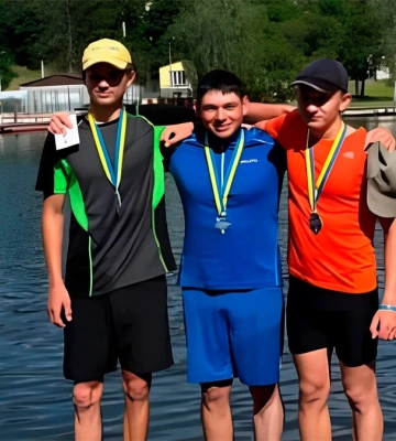 Спортсмени з Херсонщини здобули “золото” на чемпіонаті України з веслування