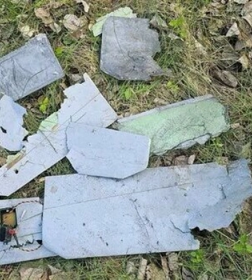 Воїни спецпідрозділу НГУ &quot;Омега&quot; знищили російський БпЛА &quot;Ланцет&quot; на Харківському напрямку. ФОТО