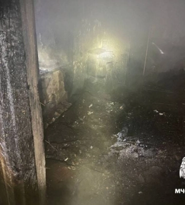 Под Мелитополем в пожаре в жилом доме едва не сгорел заживо мужчина 