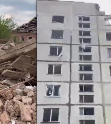 Ситуація у Вовчанську: за сьогодні вже є 12 прильотів КАБів, евакуйовано ще 441 людину