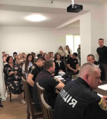 Поліцейські зустрілися з жителями  Ясінянської територіальної громади