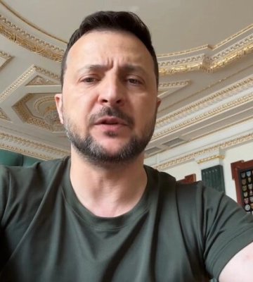 Сили оборони ведуть контрударні дії на Харківщині та стримують ворога на Донеччині, - Зеленський