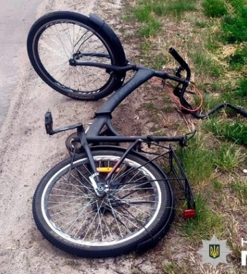 На Полтавщині у ДТП загинув неповнолітній велосипедист