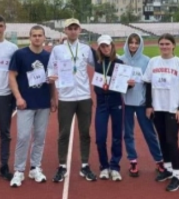 Студенти Шацького коледжу взяли участь в чемпіонаті з легкої атлетики: які місця зайняли