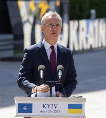 Столтенберг в Киеве: место Украины по праву в НАТО и мы будем делать все для ее членства
