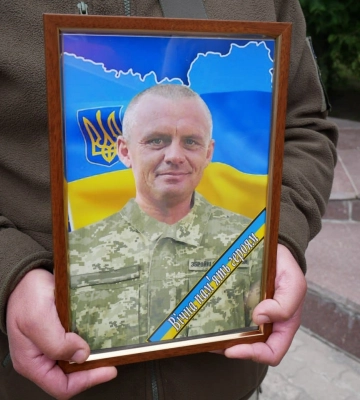 Роменська громада попрощалася із захисником України Вячеславом Сітаком