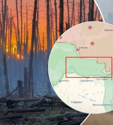 На Луганщині горить Серебрянський ліс: МВС опублікувало відео спроб загасити пожежу