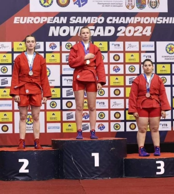 Сумчанка стала чемпіонкою Європи з самбо