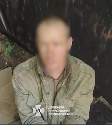Пограничники взяли в плен мобилизованного россиянами жителя Луганщины