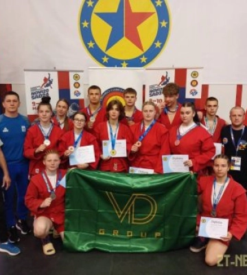 Самбісти з Житомирщини на пʼєдесталі Чемпіонату Європи