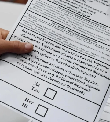 На Херсонщині місцеву жительку судитимуть за участь у проведенні незаконного референдуму
