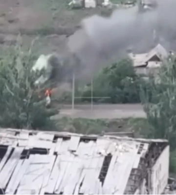Воїни волинської бригади підсмажили ворожу «таблетку» з групою окупантів