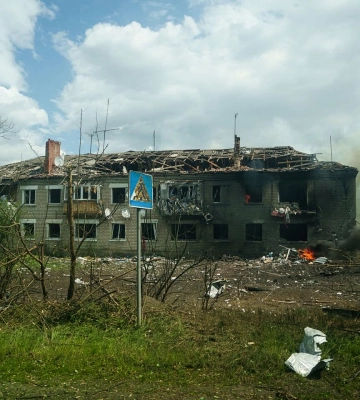 Карта боевых действий в Украине 13 мая